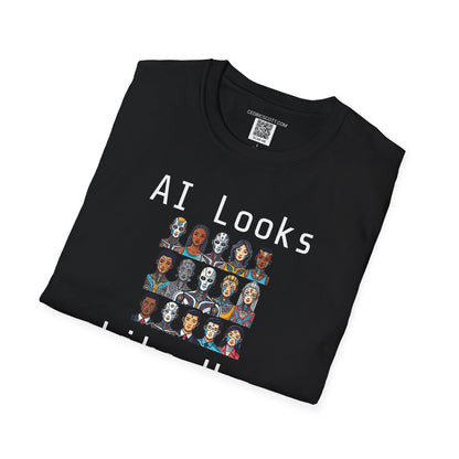 "AI Looks Like Us" Tee