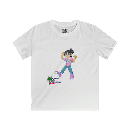 Melanated Mathematics "On My Way" Kids Tee + Grades 2-3 Workbook Download - EDU HUSTLE