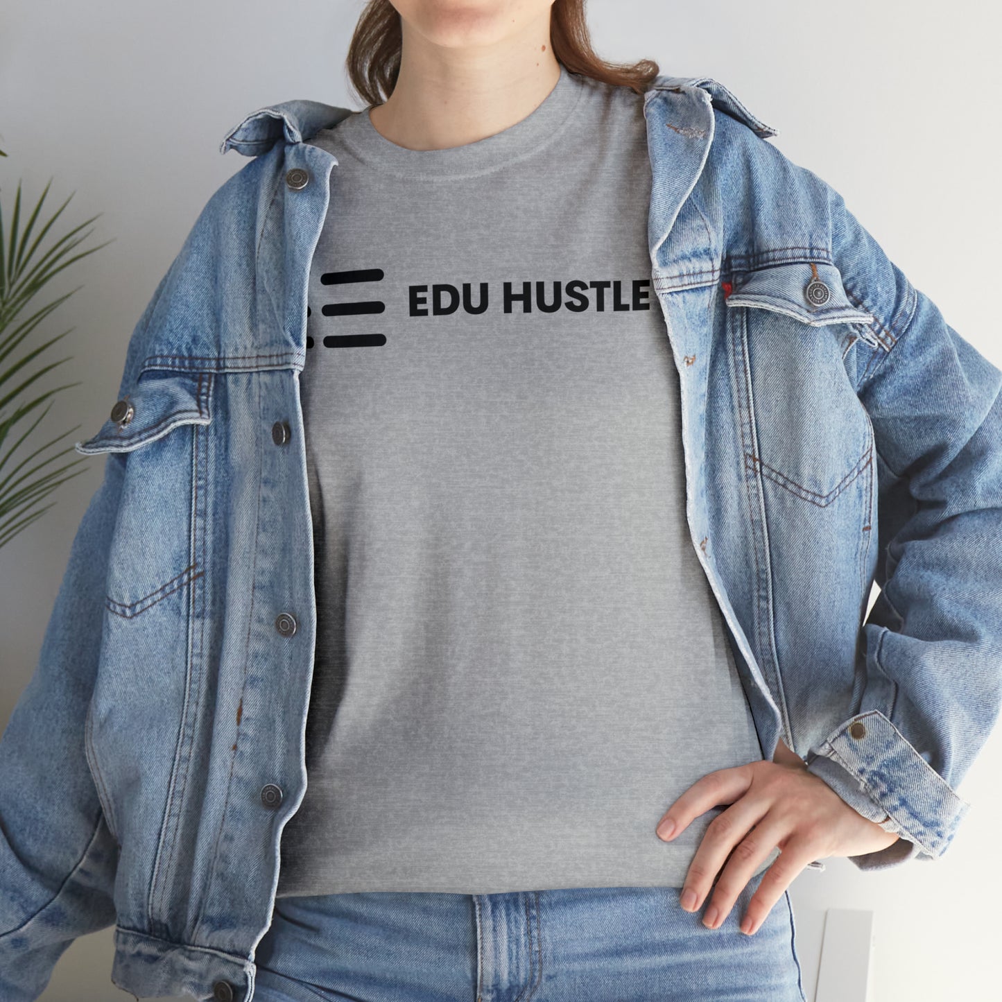 EDU HUSTLE Black Label Tee - EDU HUSTLE