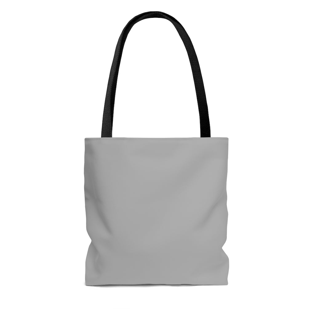 TEACH AND L(EARN) Tote Bag (Grey/Black) - EDU HUSTLE