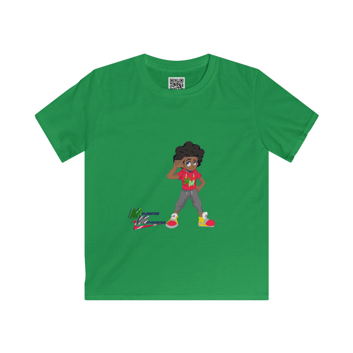 Melanated Mathematics "Thinking" Kids Tee + Grades 3-4 Workbook Download - EDU HUSTLE