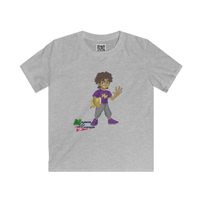 Melanated Mathematics "Bookmark" Kids Tee + Grades 1-2 Workbook Download - EDU HUSTLE